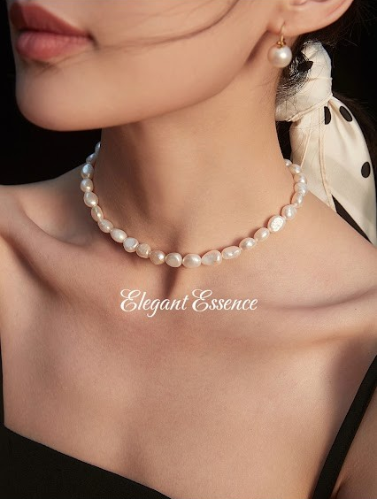 Pearl necklace.